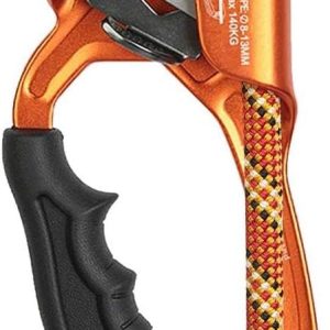 SRT Climbing Hand Ascender – Light-weight Aviation Alloy for Mountaineering and Rappelling, Ergonomic Left-Handed Design for Arborists and Tree Climbers